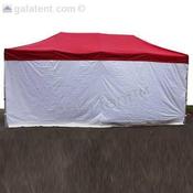 6m Gala Shade Gazebo - Blank Sidewall (White) - Single image