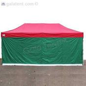 6m Gala Shade Gazebo - Blank Sidewall (Green) - Single