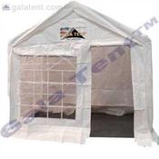 3m Gala Tent Marquee End Wall - Window and Door (PE) - Single image