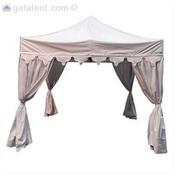 6m Gala Shade Curved Valance (White)