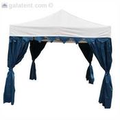 6m Gala Shade Curved Valance (Blue) image