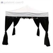 6m Gala Shade Curved Valance (Black)