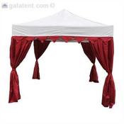6m Gala Shade Curved Valance (Red) image