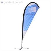 Teardrop Flag 2.2m Double image