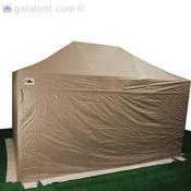 4.5m x 3m Gala Shade Pro Gazebo (Taupe Sidewalls) image