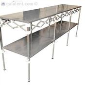 3m Popup Folding Trade Counter - Shelf image
