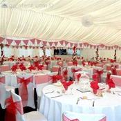 6m x 12m Gala Tent Marquee Fusion Luxury Lining (White)