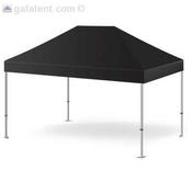 4.5m x 3m Gala Shade Pro-MX Gazebo (Black) image
