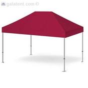4.5m x 3m Gala Shade Pro-MX Gazebo (Red) image