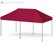 6m x 3m Gala Shade Pro-MX Gazebo (Red) image