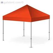 3m x 3m Gala Shade Pro-50 Gazebo (Orange) image
