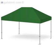 4.5m x 3m Gala Shade Pro-50 Gazebo (Green) image