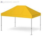 4.5m x 3m Gala Shade Pro-50 Gazebo (Yellow) image