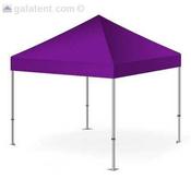3m x 3m Gala Shade Pro-40 Gazebo (Purple) image
