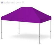 4.5m x 3m Gala Shade Pro-40 Gazebo (Purple) image