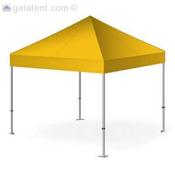 3m x 3m Gala Shade Pro-40 Compact Gazebo (Yellow) image