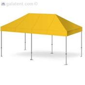 8m x 4m Gala Shade Pro-50 Gazebo (Yellow) image