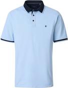Casa Moda Polo Shirt Piqué Contrast Blue image