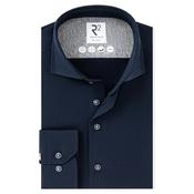 R2 Amsterdam Knitted Widespread Shirt – Navy