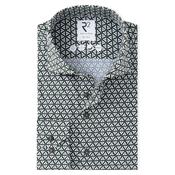 R2 Amsterdam Printed Single Jersey Shirt – Dark Green image