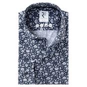 R2 Amsterdam Knitted Shirt – Navy image