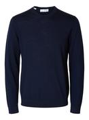 Selected 100% Merino Wool Crew Neck Jumper