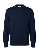 Selected Homme Torino Cotton Crew Neck Jumper