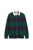 GANT Striped Heavy Rugger – Dark Emerald image