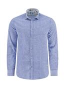 Fish Named Fred Linen Stripe Shirt