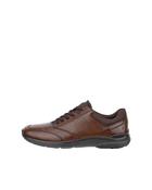 ECCO Irving Leather Lace Up Shoe - Brown image