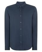 Remus Uomo Long Sleeve Stretch Shirt - Navy image