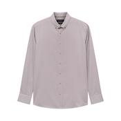 Bugatti Men's Patterned Long Sleeve Shirt – Burgundy image