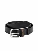 Barbour Esk Leather Belt - Black image