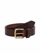 Barbour Esk Leather Belt - Classic Brown image