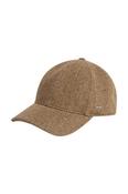 Eden Park Herringbone Wool Cap – Brown image