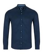 Andre JW Rhine Long Sleeve Casual Shirt - Navy