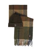 Barbour Westerdale Beanie and Scarf Gift Set - Olive image