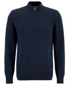 Barbour Cotton Half-Zip Jumper - Navy image