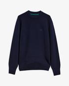 Barbour Newtown Crew Neck Jumper - Navy