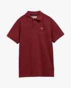 Barbour Tartan Piqué Polo Shirt - Russet