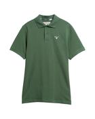 Barbour Tartan Piqué Polo Shirt - Sycamore image