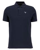 Barbour Tartan Piqué Polo Shirt - New Navy
