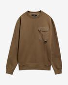Barbour Pitt Crew Neck Sweatshirt - Beech