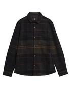 Barbour Woodlane Brushed Check Overshirt – Shadow Classic Tartan image
