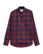 Barbour Broxburn Tailored Fit Shirt - Red image