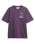 Barbour Woodbine Relaxed Graphic T-Shirt - Grape