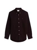 Tommy Hilfiger TH Flex Regular Fit Flannel Shirt – Chocolate
