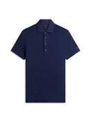 Tommy Hilfiger New York Label Regular Fit Linen Blend Polo Shirt image