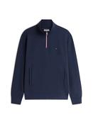 Tommy Hilfiger Tipping Terry Quarter Zip Sweatshirt