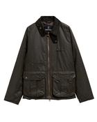 Barbour Re-Engineered Durran Waxed Jacket - Dark Brown image